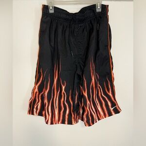 Boy’s nike flame Y2K swim trunks board shorts size XL